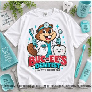Buc Ees Dentist Clean Teeth Brighter Days Dental Shirt