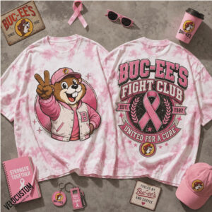 Buc Ees Fight Club Breast Cancer Awareness Shirt