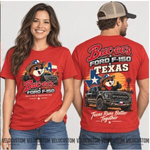 Buc Ee's Ford F 150 Texas Lone Star Pickup Truck Shirt