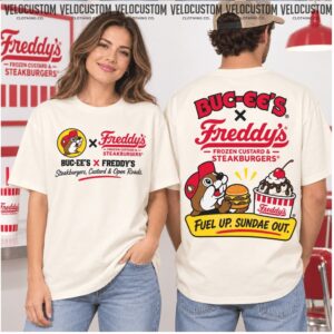 Buc Ee's Freddy's Custard Burger Fast Food Shirt