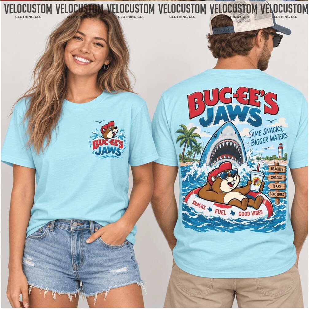Buc Ees Jaws Summer Beach Vacation Cute Beaver Shirt Buc Ees Jaws Summer Beach Vacation Cute Beaver Shirt