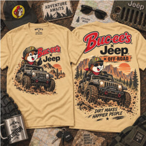 Buc Ee's Jeep Off Road Desert Mountain Adventure Shirt