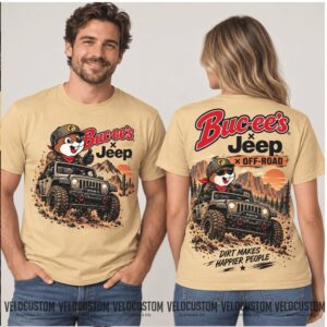 Buc Ee's Jeep Off Road Desert Mountain Adventure Shirt