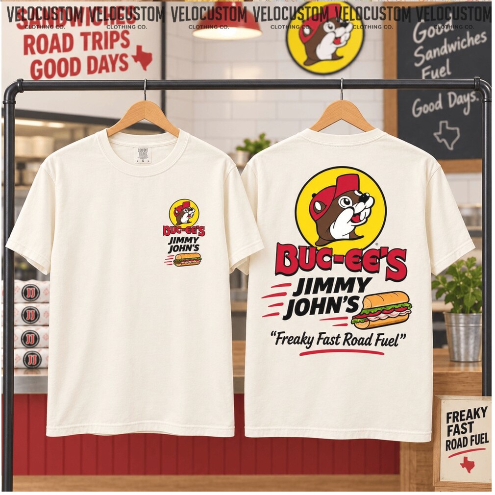 Buc Ee’s Jimmy John’s Sandwich Road Trip Fast Food Shirt Buc Ee’s Jimmy John’s Sandwich Road Trip Fast Food Shirt