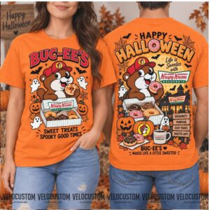 Buc Ees Krispy Kreme Spooky Good Times Halloween Shirt