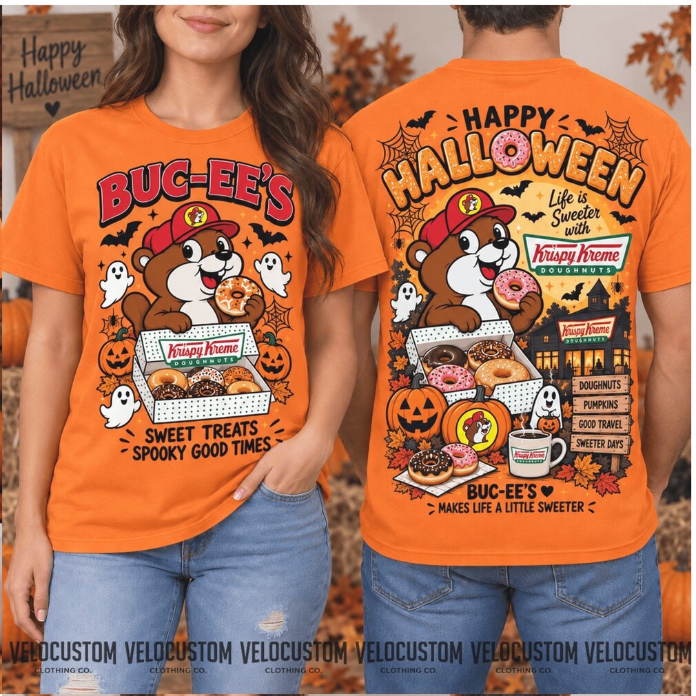 Buc Ees Krispy Kreme Spooky Good Times Halloween Shirt Buc Ees Krispy Kreme Spooky Good Times Halloween Shirt