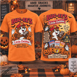Buc Ees Little Debbie Sweet Treats Halloween Spooky Shirt