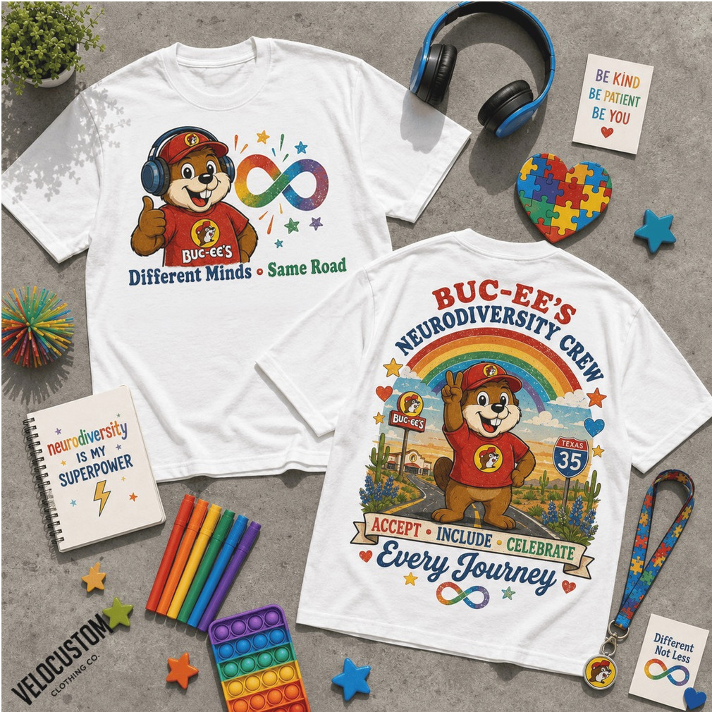 Buc Ee’s Neurodiversity Crew Accept Include Celebrate Shirt Buc Ee’s Neurodiversity Crew Accept Include Celebrate Shirt