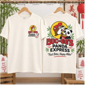 Buc Ee's Panda Express Asian Food Road Trip Shirt