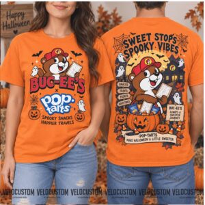 Buc Ees Pop Tarts Spooky Snacks Halloween Pumpkin Shirt