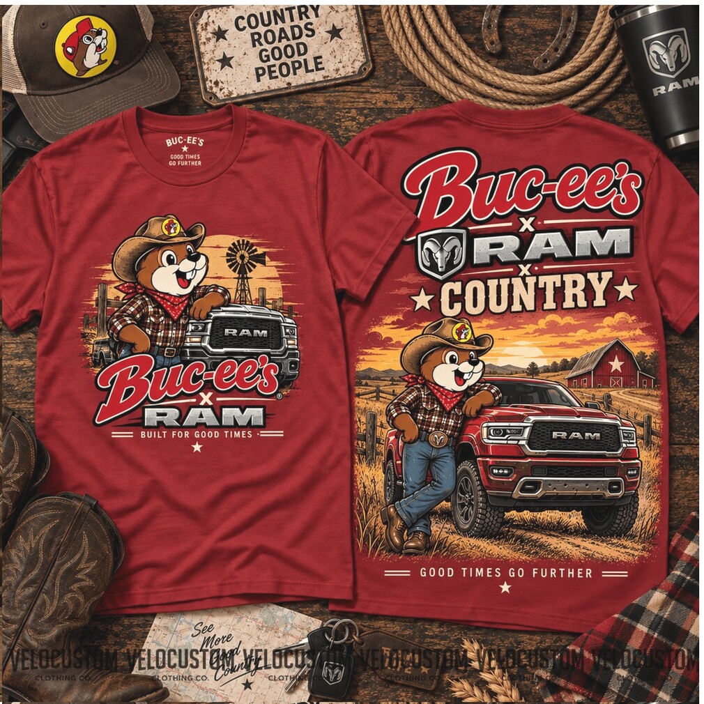 Buc Ee’s Ram Country Farm Barn Rural Pickup Truck Shirt Buc Ee’s Ram Country Farm Barn Rural Pickup Truck Shirt