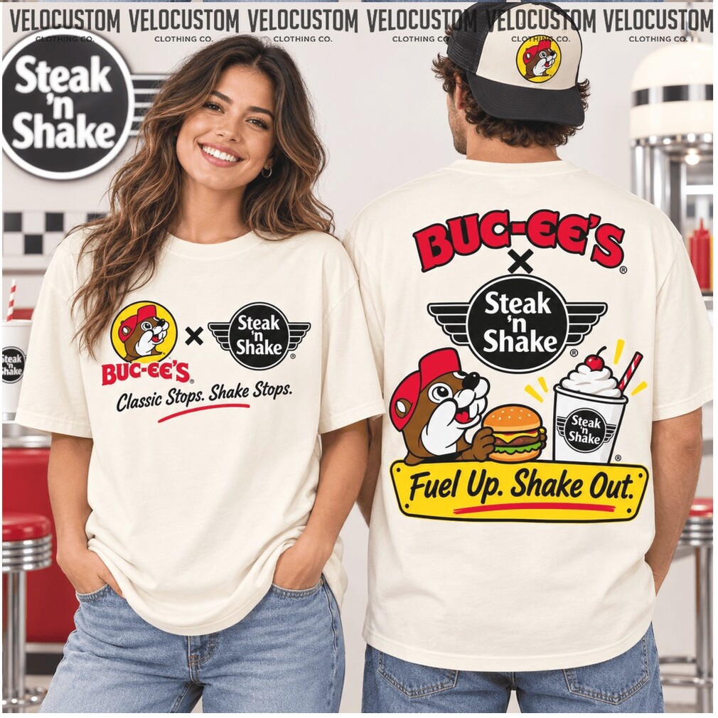 Buc Ee’s Steak ‘n Shake Classic Burger Shirt Buc Ee’s Steak ‘n Shake Classic Burger Shirt