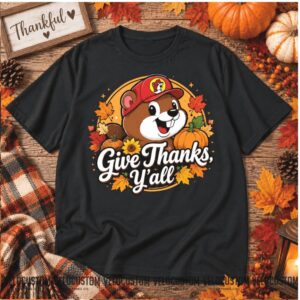 Buc Ee's Thanksgiving Turkey Beaver Fall Season Shirt