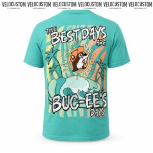 Buc ee Tropical Beach Vacation The Best Days Are Beach Shirt