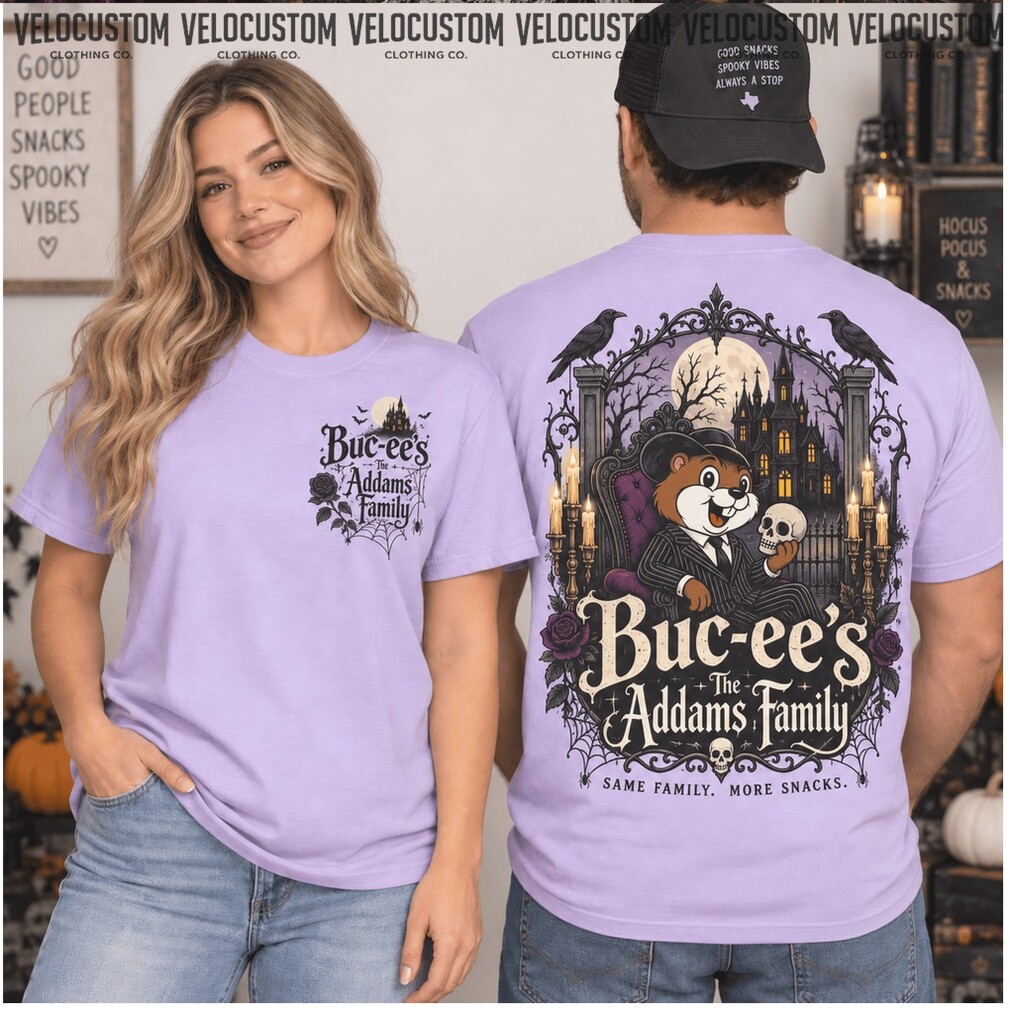 Buc ee’s Addams Family Gothic Halloween Spooky Shirt Buc ee’s Addams Family Gothic Halloween Spooky Shirt