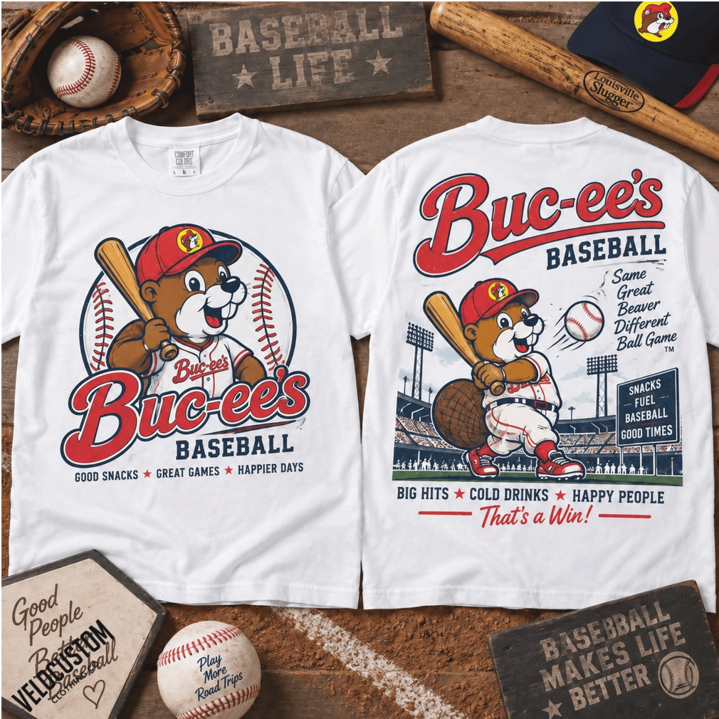 Buc ee’s Baseball Good Snacks Great Games Sports Shirt Buc ee’s Baseball Good Snacks Great Games Sports Shirt
