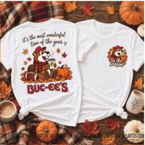 Buc ees Beaver Football Pumpkin Fall Season Shirt