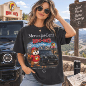 Buc ees Beaver Mercedes Benz G Wagon Luxury Car Shirt