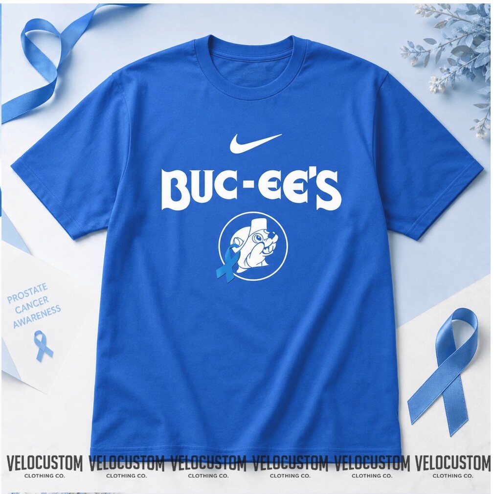 Buc ees Beaver Prostate Cancer Awareness Blue Ribbon No One Fights Alone Shirt Buc ees Beaver Prostate Cancer Awareness Blue Ribbon No One Fights Alone Shirt
