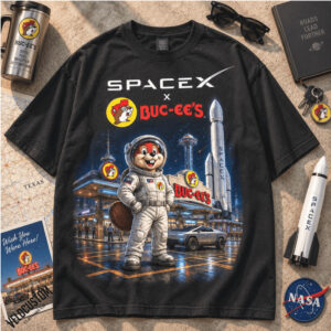 Buc ees Beaver SpaceX Cybertruck Starship Texas Shirt
