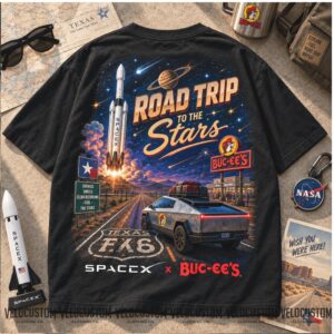 Buc ees Beaver SpaceX Cybertruck Starship Texas Shirt