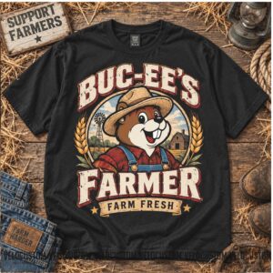 Buc ee's Farmer Sunflower Agriculture Farm Shirt