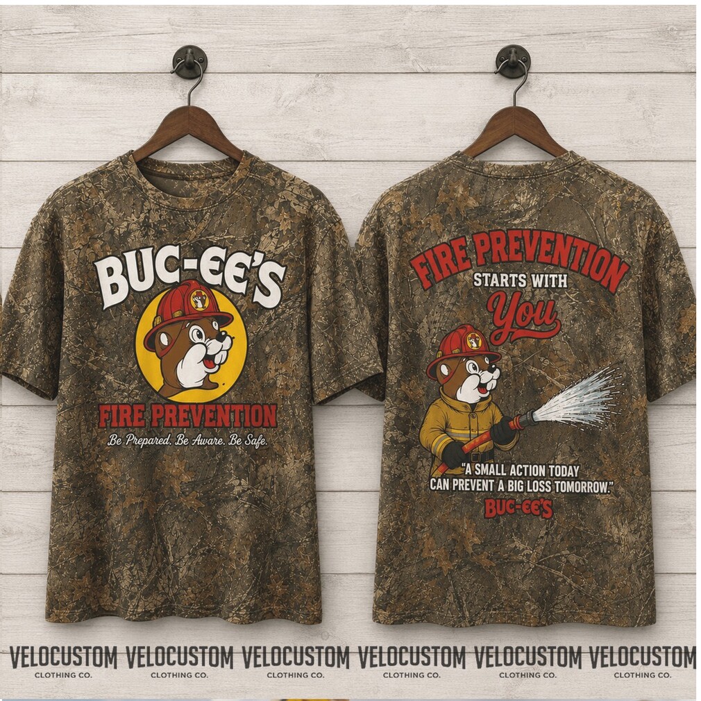 Buc ees Fire Prevention Firefighter Beaver Camo Vintage Shirt Buc ees Fire Prevention Firefighter Beaver Camo Vintage Shirt