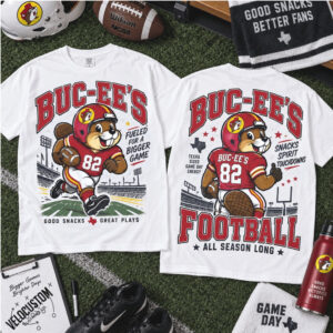 Buc ee's Football Game Day Sports Mascot Shirt