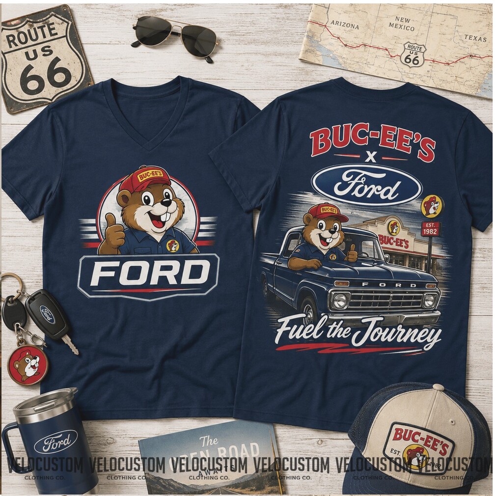 Buc ees Ford Beaver Mascot Route 66 Fuel The Journey Shirt Buc ees Ford Beaver Mascot Route 66 Fuel The Journey Shirt