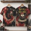 Buc ee’s Green Day Punk Rock Skater Mascot Tie Dye Shirt Buc ee’s Green Day Punk Rock Skater Mascot Tie Dye Shirt