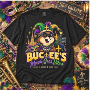 Buc ee's Mardi Gras New Orleans Festival Shirt