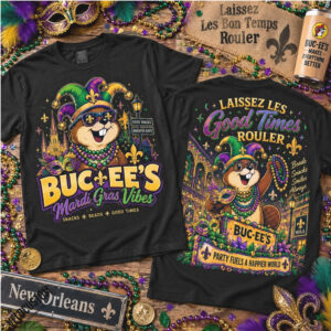 Buc ee's Mardi Gras New Orleans Festival Shirt
