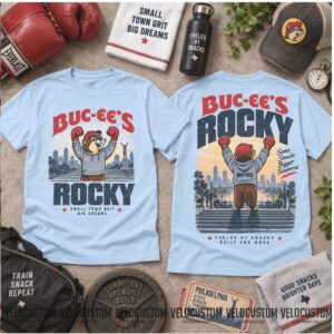 Buc ee's Rocky Boxing Movie Parody Philadelphia Shirt