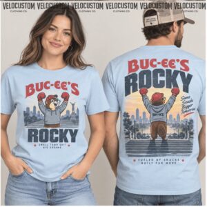 Buc ee's Rocky Boxing Movie Parody Philadelphia Shirt