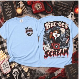 Buc ee's Scream Horror Movie Parody Halloween Shirt
