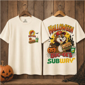Buc ee's Subway Halloween Sandwich Fast Food Horror Shirt