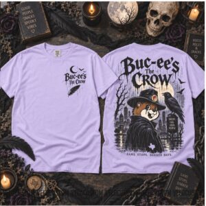 Buc ee's The Crow Spooky Vibes Halloween Shirt