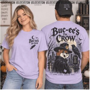 Buc ee's The Crow Spooky Vibes Halloween Shirt