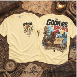 Buc ee's The Goonies Adventure Pirate Treasure Shirt