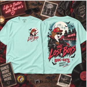 Buc ee's The Lost Boys Vampire Horror Movie Shirt