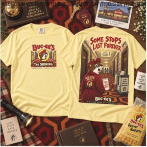 Buc ee's The Shining Horror Movie Hotel Beaver Shirt