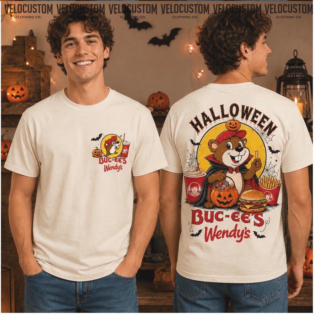 Buc ee’s Wendy’s Halloween Spooky Vibes Vampire Shirt Buc ee’s Wendy’s Halloween Spooky Vibes Vampire Shirt