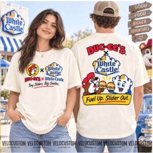 Buc ee's x White Castle Fast Food Unisex Shirt
