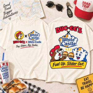Buc ee's x White Castle Fast Food Unisex Shirt