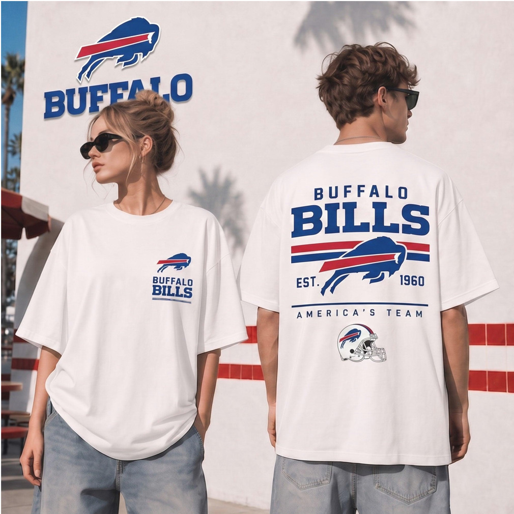 Buffalo Bills Retro Vintage Logo Football Shirt Buffalo Bills Retro Vintage Logo Football Shirt