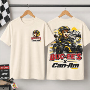 Can Am Off Road Beaver Mascot ATV Racing Sport Shirt