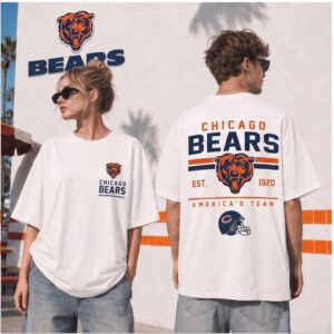 Chicago Bears Football Retro Mascot Est 1920 Shirt