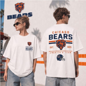 Chicago Bears Football Retro Mascot Est 1920 Shirt