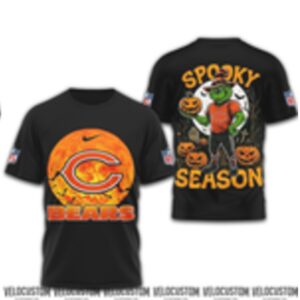 Chicago Bears Grinch Spooky Season Halloween Shirt