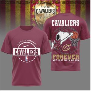 Cleveland Basketball Snoopy Forever Shirt